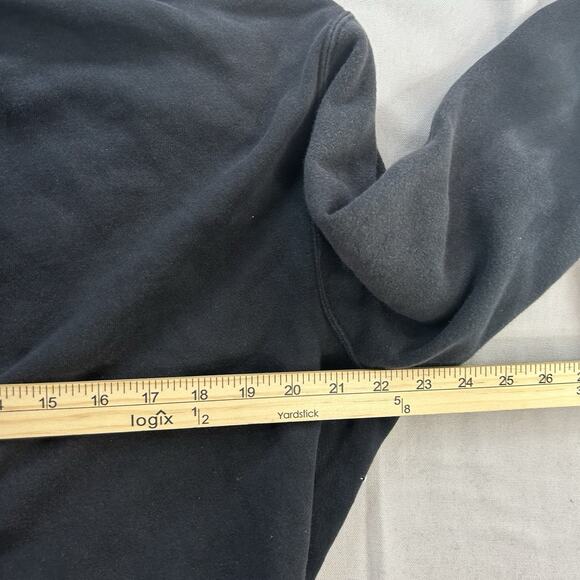 Nike Hoodie Sweatshirt Mens Large Black Tech Fleece Windrunner Full Zip - Picture 11 of 11